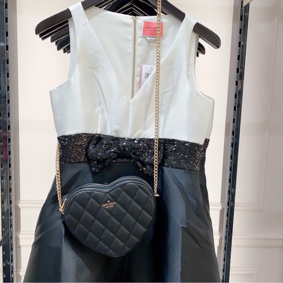 Kate spade Love Quilted Heart Crossbody Purse - Picture 9 of 9